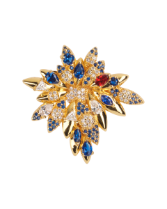 JCB Jewelry Pin Blue Fun Hope