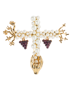 JCB Jewelry Pin Saint Grape